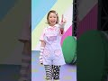 どんないろがすき♪ ダンス まふゆおねえさん nhk eテレ おかあさんといっしょ【手遊び 童謡 こどもの歌】 shorts