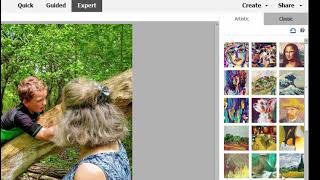 New Artistic Effects in Adobe Photoshop Elements 2022