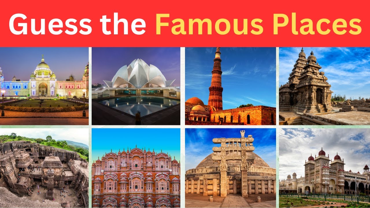 Guess 61 Famous Places In 5 Sec || Famous Monuments Quiz - YouTube