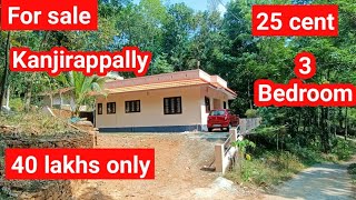 25 cent,3 Bedroom house 🏠 Kanjirappally- Pinnakkanadu,📞9744278293,🏠 Panchalimedu Properties.