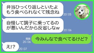 【LINE】ママ友と親子でお花見ランチ中にお弁当を全部ひっくり返し逃亡したママ友「お弁当自慢がウザ過ぎてw」→やりたい放題のDQN女に衝撃の事実を伝えると顔面蒼白にw【スカッとする話】