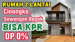 Rumah Dijual CINANGKA SAWANGAN DEPOK Legalitas SHM KPR DP 0% #fyp #rumahmurahdepok