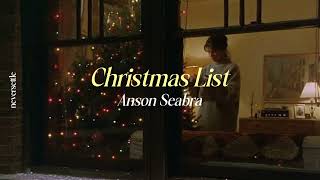 [THAISUB] Christmas List - Anson Seabra แปลไทย