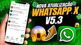 FINALMENTE SAIU!!😳 NOVA ATUALIZAÇÃO WHATSAPP X / FUNCIONANDO NÚMERO DIRETO COM ATIVADOR