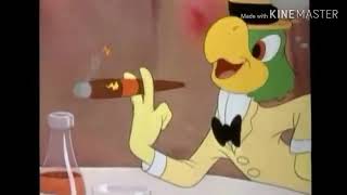 Alo amigos (1942) pato Donald ze carioca (cena)