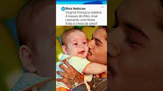 Virginia Fonseca celebra 4 meses do filho José Leonardo com festa linda e cheia de amor! #virginia