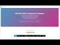 50+ Free Editable HTML Templates Using Tailwind CSS, Bootstrap, Bulma, and more