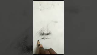 scribble sketch drawing#drawing#youtubeartist#satisfying#short#art #sketch#portrait#scribble_art#a