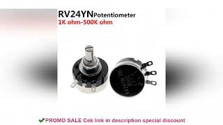 5PCS RV24 potentiometer RV24YN20S B102 B202 B502 B103 B203 B503 B104 B204 B254 B504 B105 5