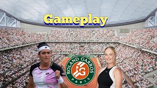 O. Jabeur vs C. Tauson [RG 24]| Round 4 | AO Tennis 2 Gameplay #aotennis2 #AO2