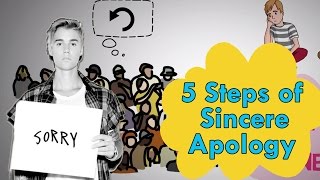 How to Apologize - 5 Steps of a Sincere Apology