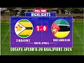 Full Time | Zimbabwe vs Mozambique  1-0 | COSAFA #AFCONU20 Qualifiers Group B | All Goals Highlights