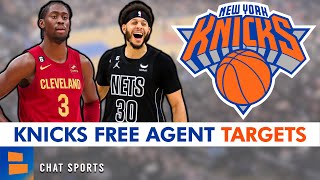 NY Knicks Free Agent Targets In 2023 NBA Offseason