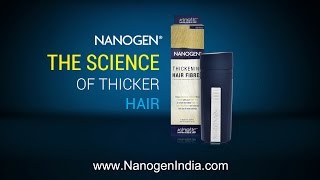 Nanogen Hair Thickening Fibers - For Men \u0026 Women