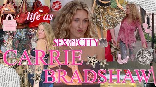 LIVING LIKE CARRIE BRADSHAW FOR A DAY🛍️ | iconic SATC spots, shopping, dinner w/ my girls, + more!