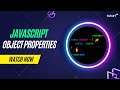 Object Properties in JavaScript | JavaScript Objects | Complete JavaScript Tutorial | Tutort Academy