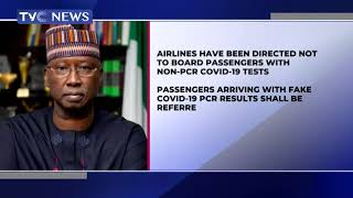 [LATEST] FG Lifts Ban On Flights From India, Announces New Covid-19 Protocols To Airlines