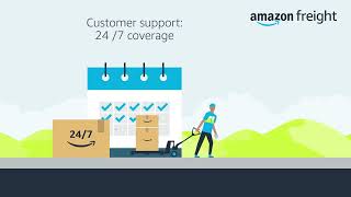 Fast, reliable and sustainable freight solutions with Amazon Freight
