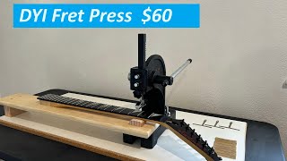 Cheap DIY Fret Press