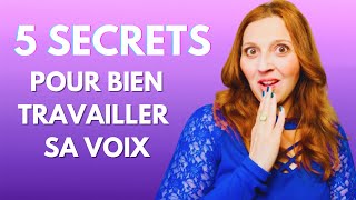 TRAVAILLER SA VOIX : 5 conseils à connaître absolument!