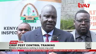 Crop pest control training