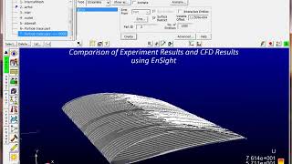 Comparison of Experimental and CFD data within ANSYS EnSight