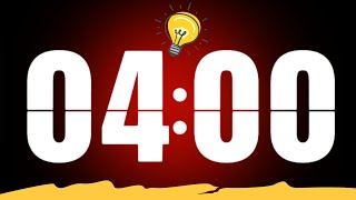 4 Minute Countdown Timer – Exact 240 Seconds