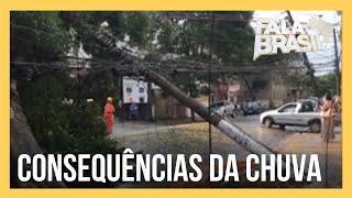 Temporal causa estragos em São Paulo