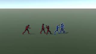 Combat AI Test #2 - Unity3D RTS WIP