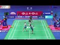 jiang zhenbang wei yaxin chn 3 vs goh soon huat lai shevon jemie mas china open 2024 qf