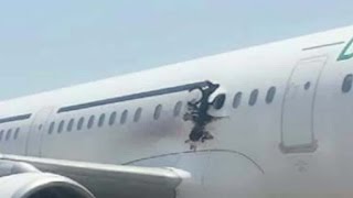 Explosion blows hole in plane over Somalia