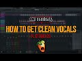 Tmanbeatz: How To Get Clean Vocals In Fl Studio 20 (fl Studio Vocal Recording Tutorial) 2020