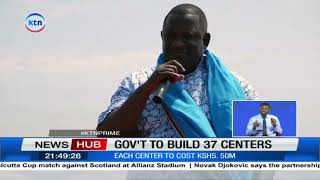 Government to build 37 sports centres at a cost of 50 Million shillings each