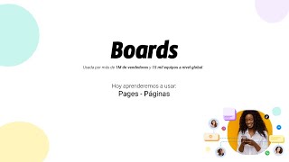 Seminario Web - Boards: Páginas