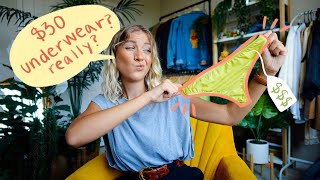 trying every sustainable UNDERWEAR brand so you don't have to