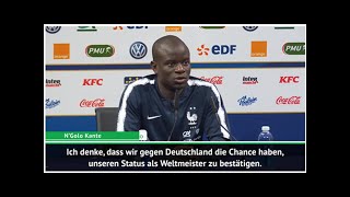 Kante vor DFB: Wollen WM-Triumph bestätigen