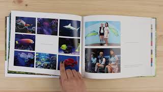 Shutterfly photo book flip through - our pick for best photo book service