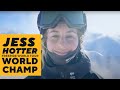 Jess Hotter - Freeride World Champion 2022