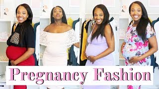 PREGNANCY TRY ON | Affordable \u0026 Cute Maternity Outfit Ideas