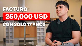 ¡FACTURA $250K AL MES CON 17 AÑOS! Entrevista completa a José Santiago.