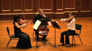 Schoenberg String Trio: Natsuki Kumagai, Hannah Nicholas, Alexander Hersh