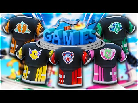 24/7 FASTEST launch of all 5 The Games shirts live! (Roblox event)