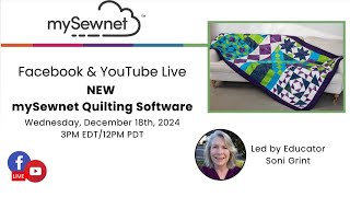 mySewnet Quilting