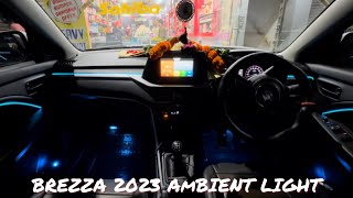 Brezza 2023 ambient light | Cardi K3 ambient light