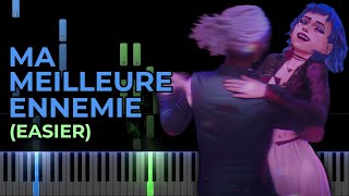 Stromae, Pomme - Ma Meilleure Ennemie (Arcane) | Easier Piano Cover + Free Sheet Music