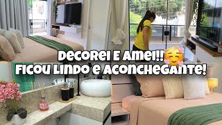 FAXINA COMPLETA DE FINAL DE ANO |DECOREI PARA O NATAL  |CAMA POSTA FICOU LINDA | TAPETE NOVO 💞