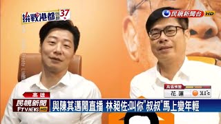 林昶佐身材成話題 陳其邁親手測試結實度－民視台語新聞