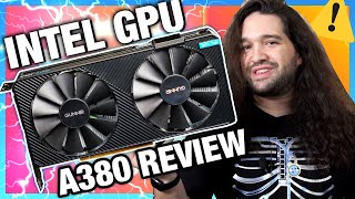 Intel Arc A380 Gaming GPU Review & Benchmarks vs. AMD RX 6400, GTX 1650, & More