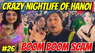 Crazy Nightlife of Hanoi Vietnam 🇻🇳 | Red Light Area of Hanoi | Hanoi Walking Street | Hanoi Vlog