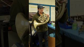 Last weekend I visited the Conn-Selmer instrument factory and tried their new line of French horns!